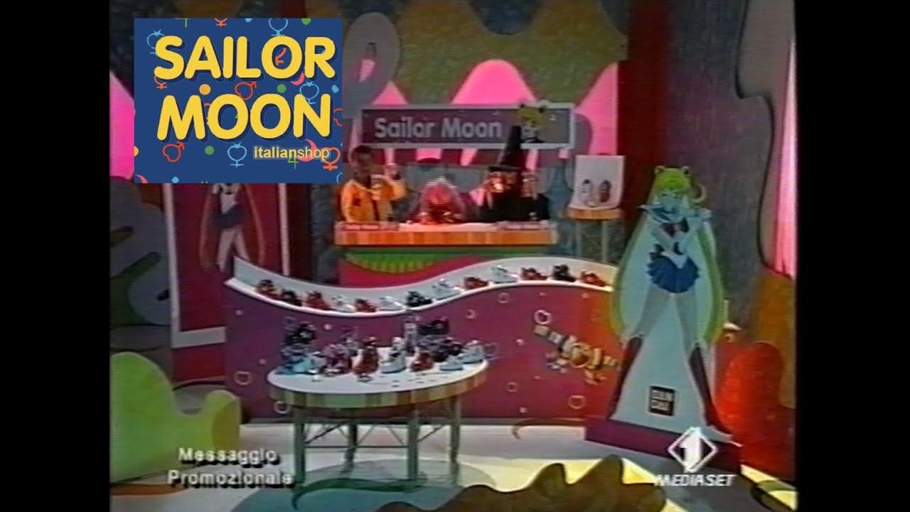 [1997] Bim Bum Bam: Spot / Messaggio Promozionale Scarpe Sailor Moon