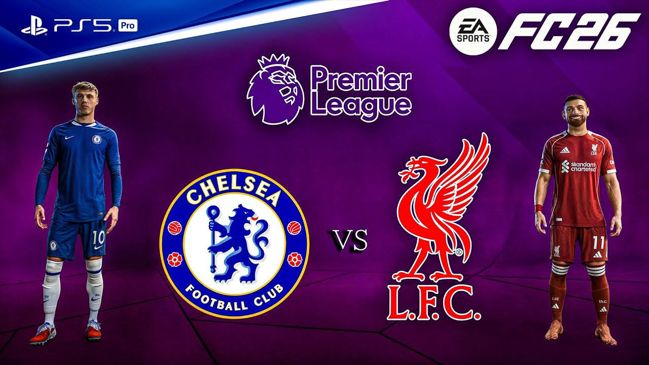 FC 26 - Chelsea vs. Liverpool - Premier League 25/26 Full Match - PS5™ Pro [4K60]