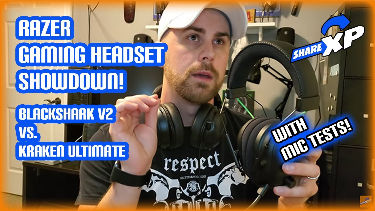 Razer Blackshark V2 vs. Razer Kraken Ultimate Gaming Headset Showdown
