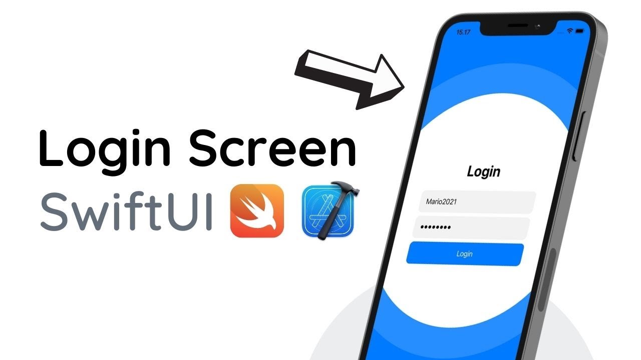 Давайте создадим простой экран входа для iPhone в Xcode (SwiftUI)