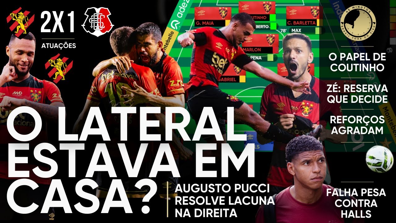 ATUAÇÕES DO SPORT: O LATERAL "SECRETO"; A IMPORTÂNCIA DE COUTINHO E OS RESERVAS QUE MUDARAM O JOGO.