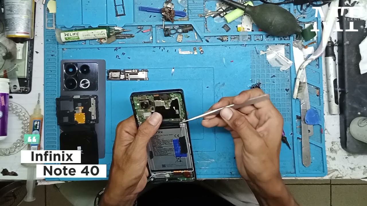 Cara Bongkar Infinix Note 40 || Disassembly Infinix Note 40