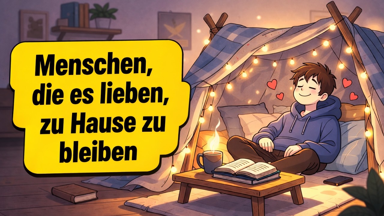Die Psychologie von Menschen, die es lieben, zu Hause zu bleiben