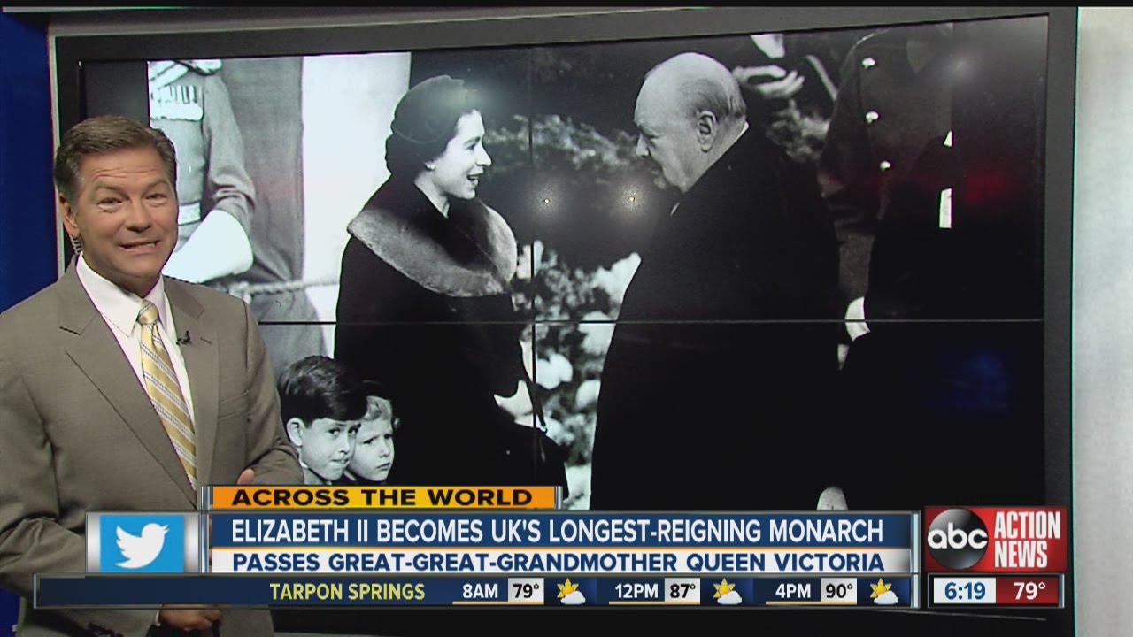 Queen Elizabeth II surpasses Queen Victoria's long reign