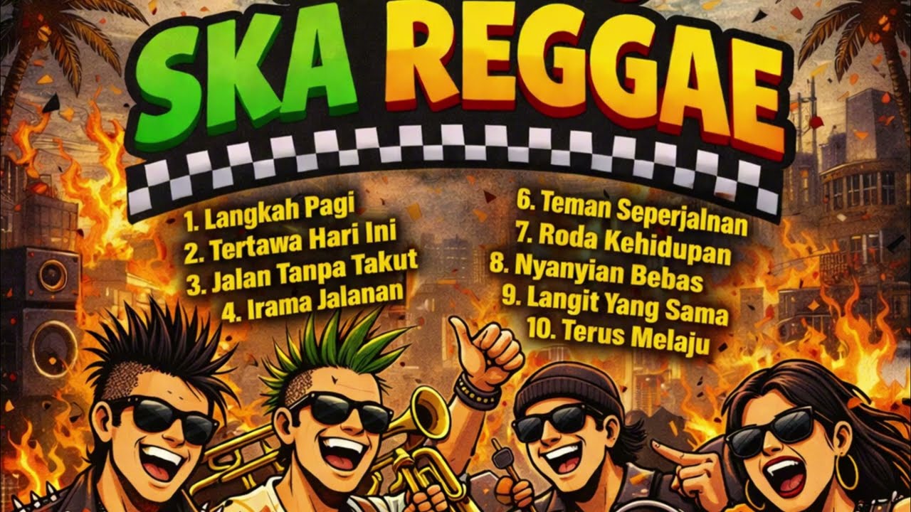 LAGU SKA REAGGE INDONESIA || Sahabat SKA Reggae || Kumpulan Musik SKA Reagge Terbaru