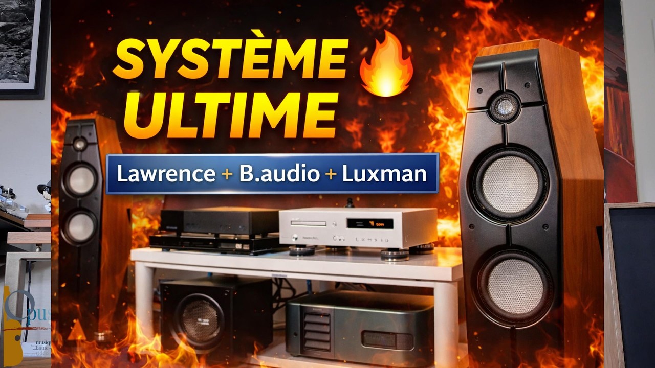Système Ultime : Lawrence Audio + B.audio + Luxman… jusqu’où peut-on aller ?