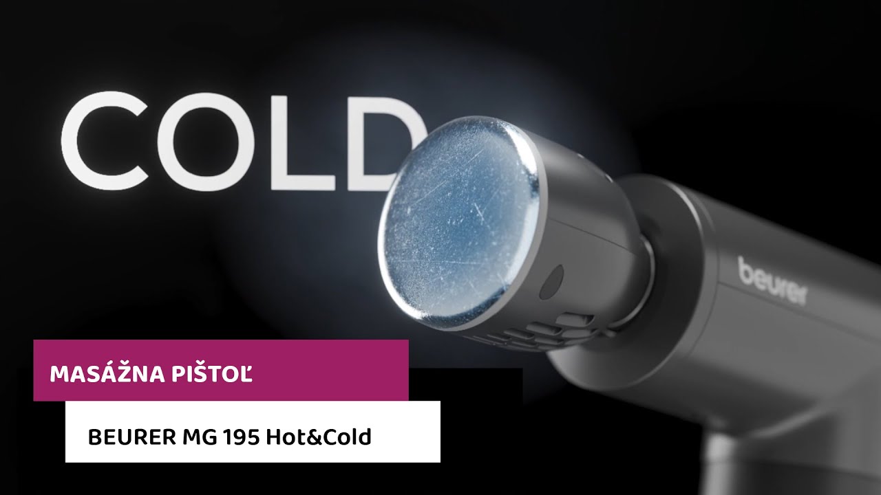 Masážna pištoľ BEURER MG 195 Hot&Cold