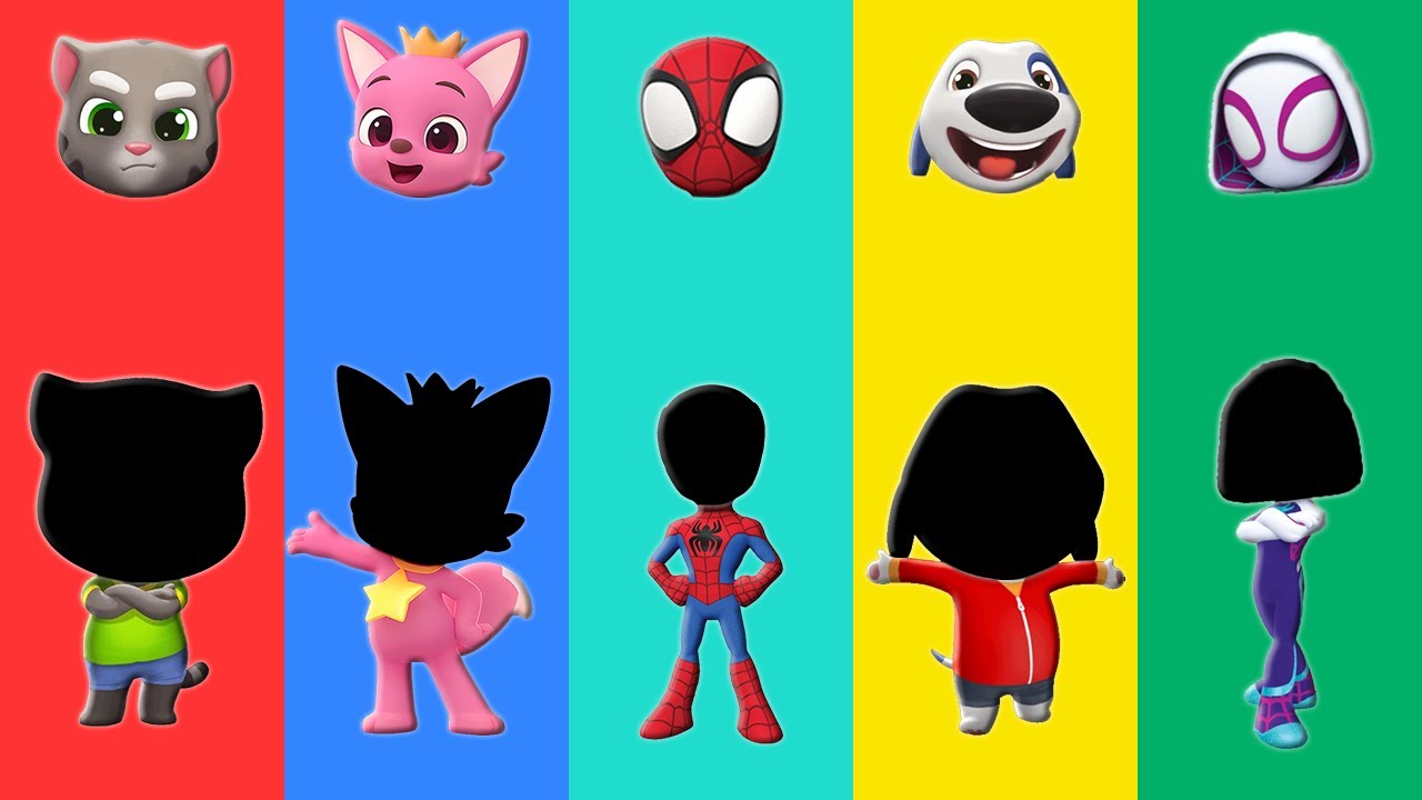 Wrong eyes👀NEW EPISODES/Spider Man x Tom Cat x Ghost Spider - DAME TU COSITA Puzzle Wrong Heads