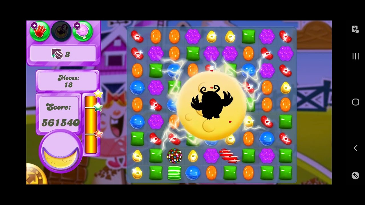 Candy Crush Saga Dreamworld Odus Fall Down in 14 minutes Level 245 - No more lives