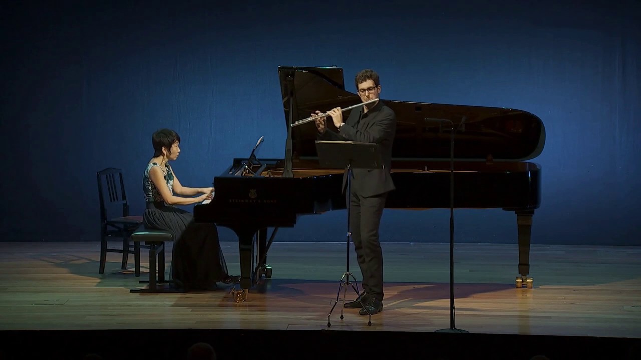 Franz Benda. Flute Sonata in F Major. Eduard Belmar,flute