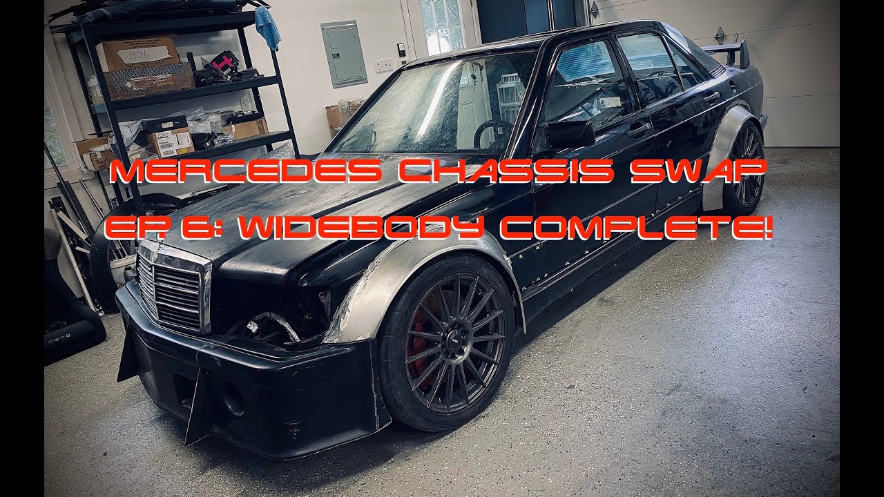 Замена шасси Mercedes 190E/CLA45, Эпизод 6