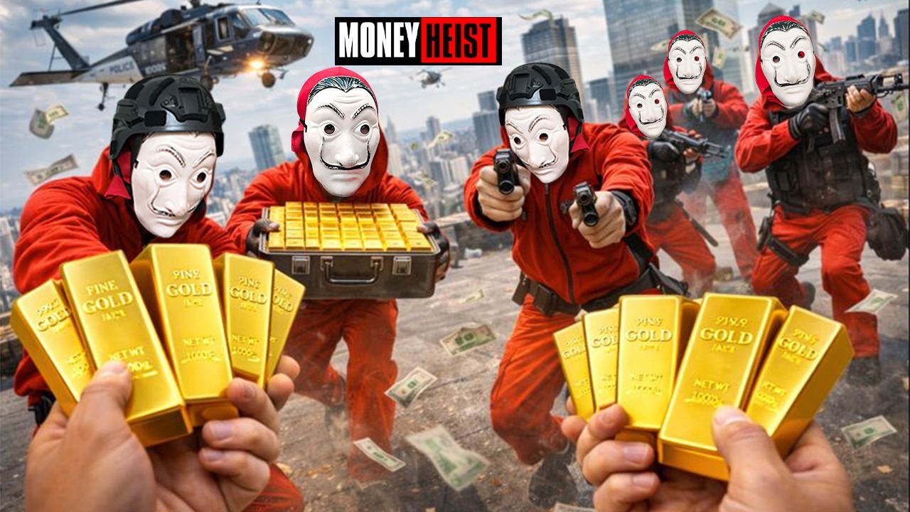 PARKOUR VS MONEY HEIST! 6 | BAD GUYS: NO ESCAPE, It Was a Trap (BELLA CIAO) Epic POV