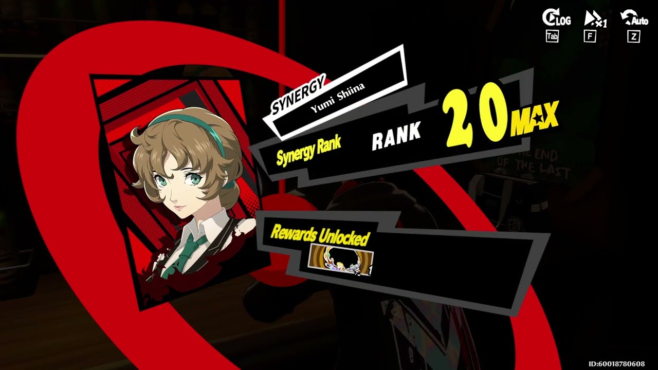 Persona 5 The Phantom X - Yumi Shiina Rank 20 Synergy Romance Route (Global Version)