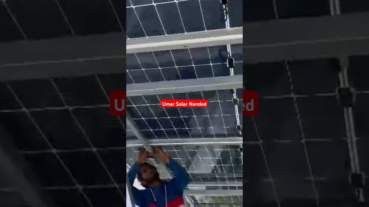 Bifacial Solar Panels installation Umar Solar Service Nanded