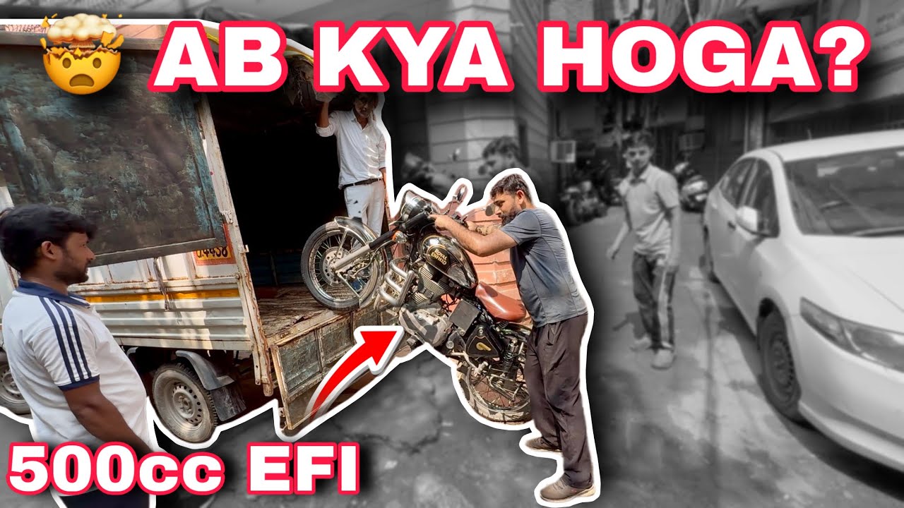 Поломка мотоцикла Royal Enfield Classic 500 EFI🤬 | Переделка с системы впрыска топлива на карбюра...