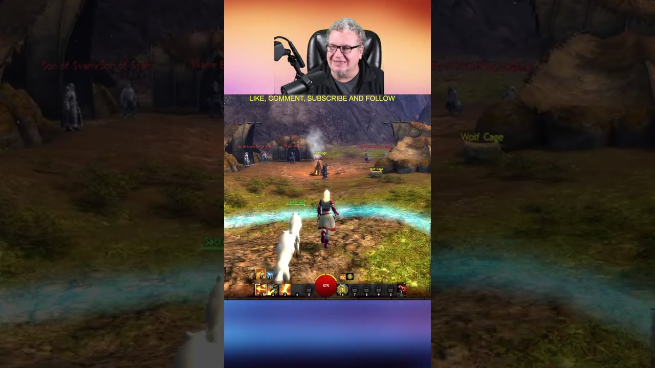 [V] Guild Wars 2 Leveling up my character today.