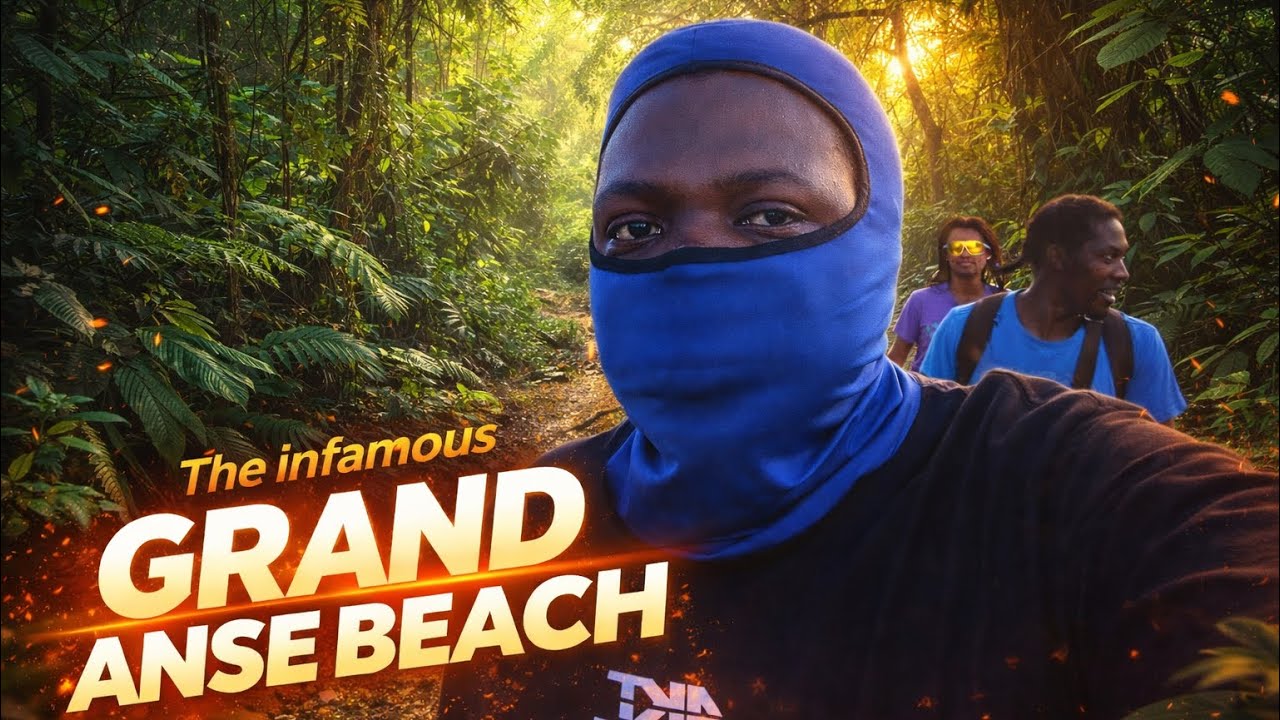 Daylight ran out in the bush - Deep in the Jungle Then to Grand Anse Beach St Lucia | Storyboy Vlogs