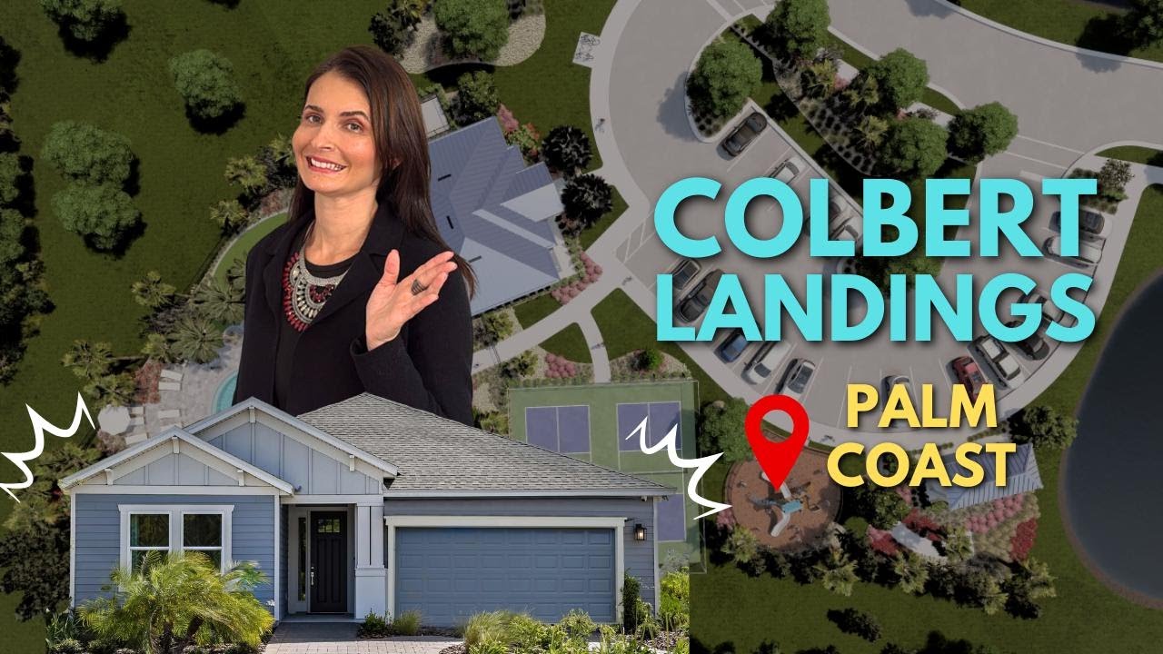 Affordable New Construction Home Tour in Palm Coast, FL | Colbert Landings Near Flagler Beach