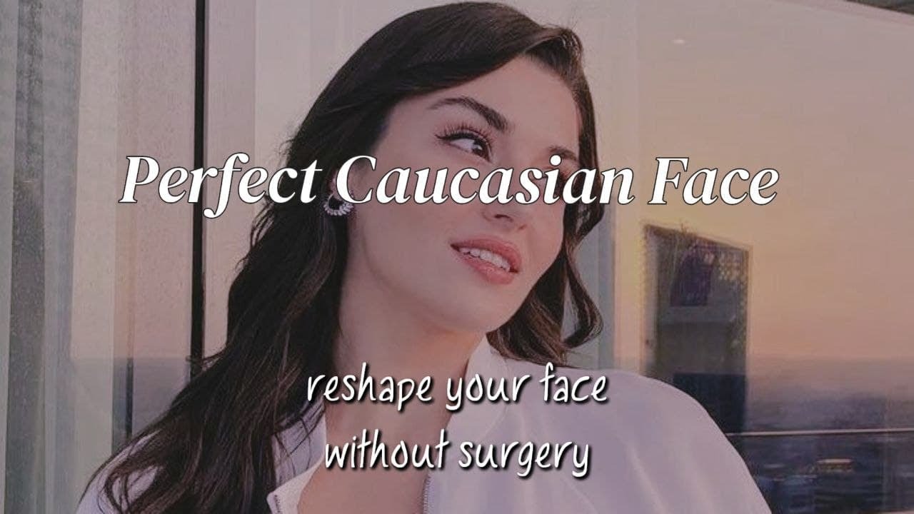 💥 Perfect Caucasian Face | subliminal, frequency, morphic fields {Ideal face, beauty}