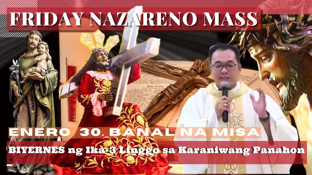 FILIPINO MASS TODAY FRIDAY || January 30  ONLINE MASS  |  REV FR DOUGLAS BADONG