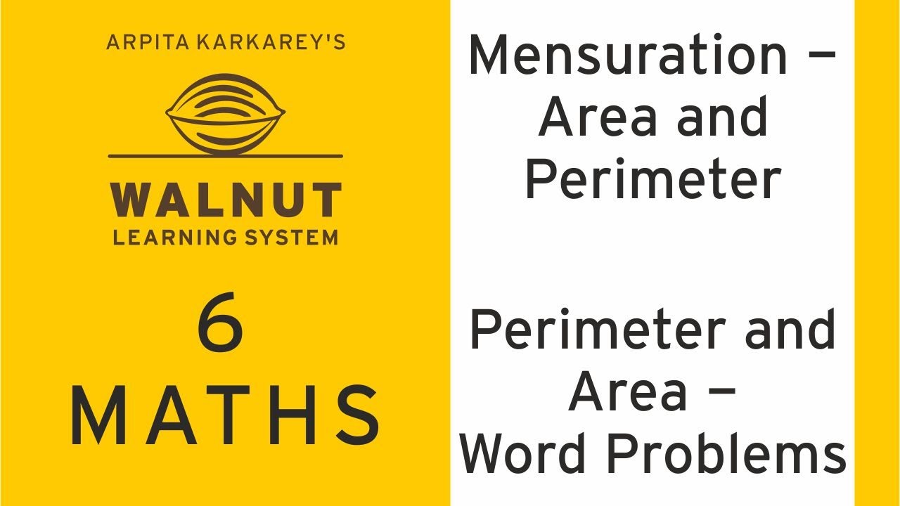 6 Math - Mensuration - Area and Perimeter - Word problems