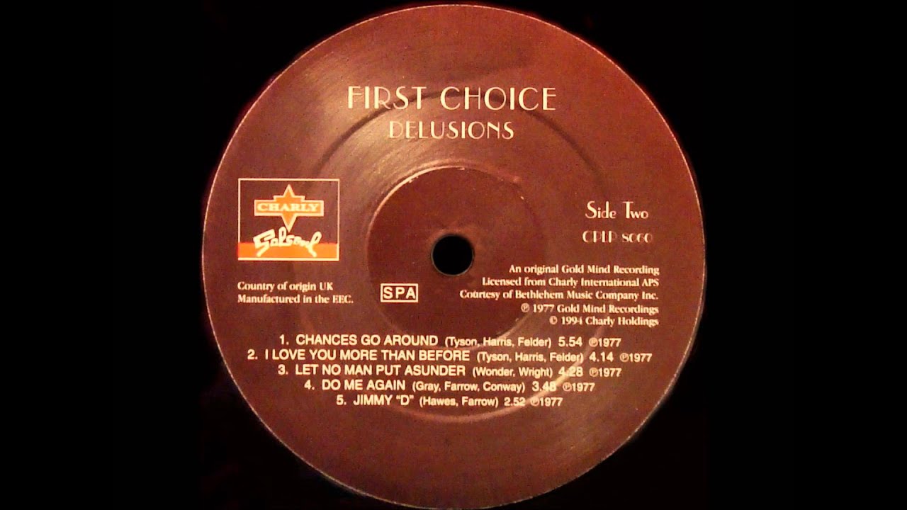 First Choice - Let No Man Put Asunder (Dj ''S'' Rework)