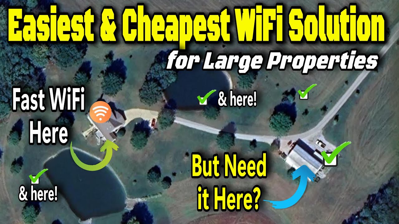 EASY Way to Extend your WiFi Network Across Several Acres: WAVLINK AX1800 WiFi 6 Extender