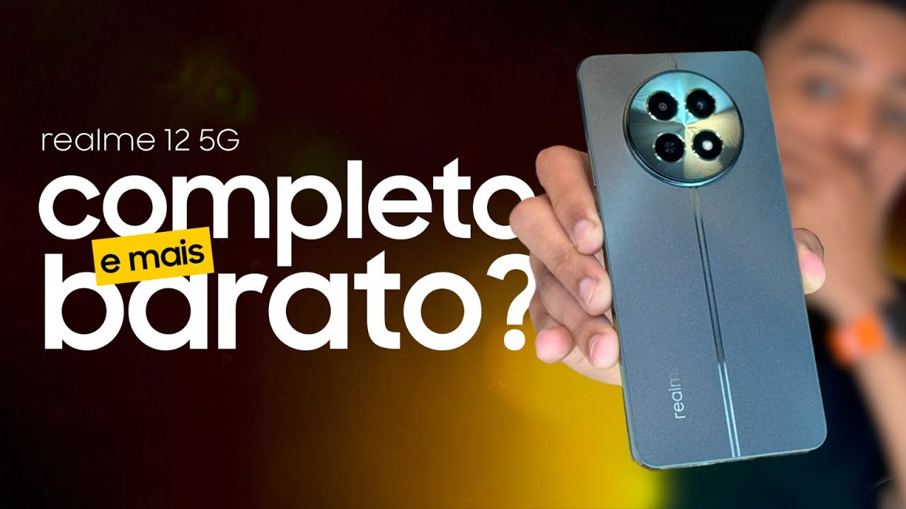 Realme 12 5G. Vale a pena investir? Unboxing e primeiras impressões