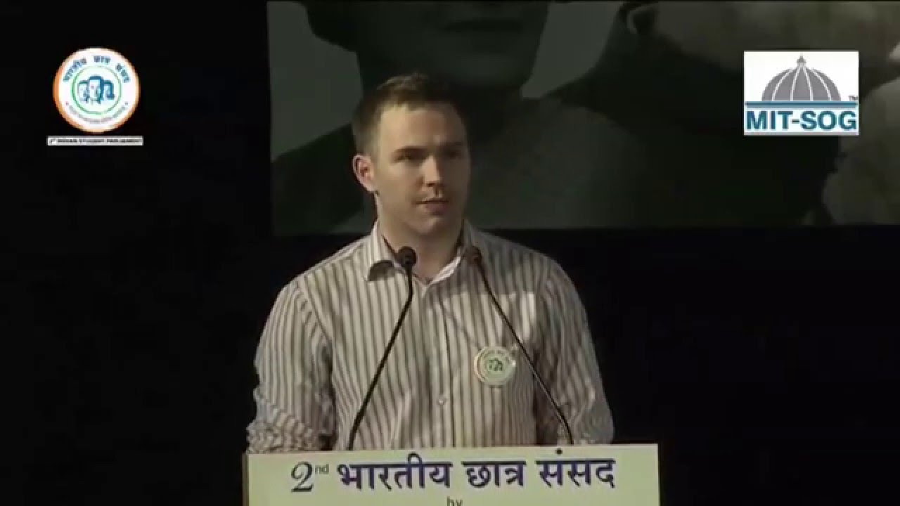 Mr. Liam Burns, President National Union of students UK at 2nd Bharatiya Chhatra Sansad