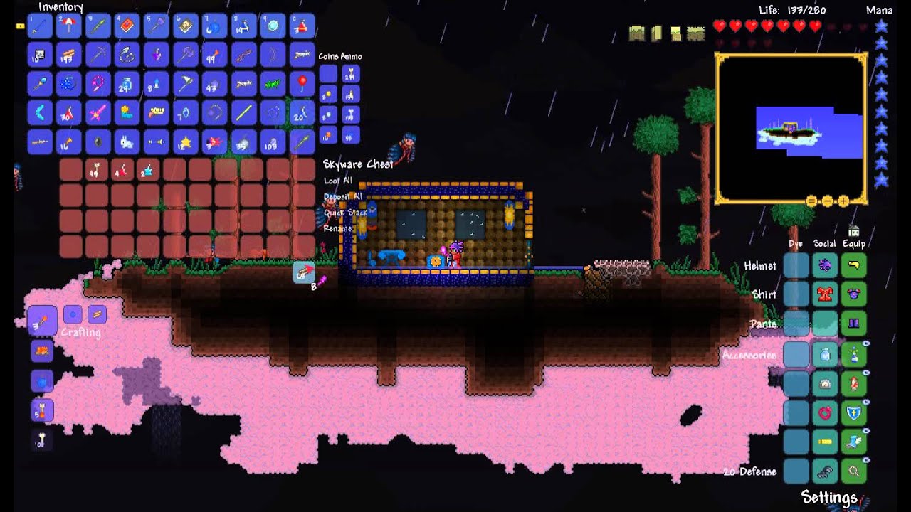 Terraria 1.2.4.1 episodul 12- magic cuffs