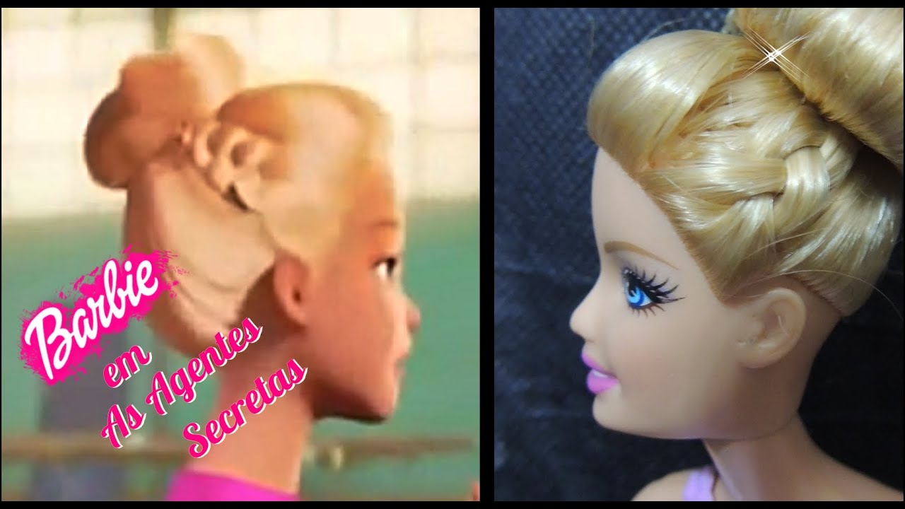 ❤️Penteado Barbie em  As Agentes Secretas
