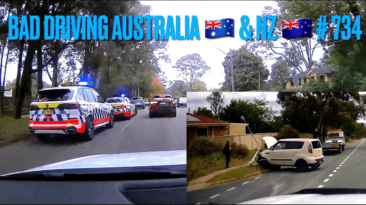 BAD DRIVING AUSTRALIA & NZ # 734...Let one Go
