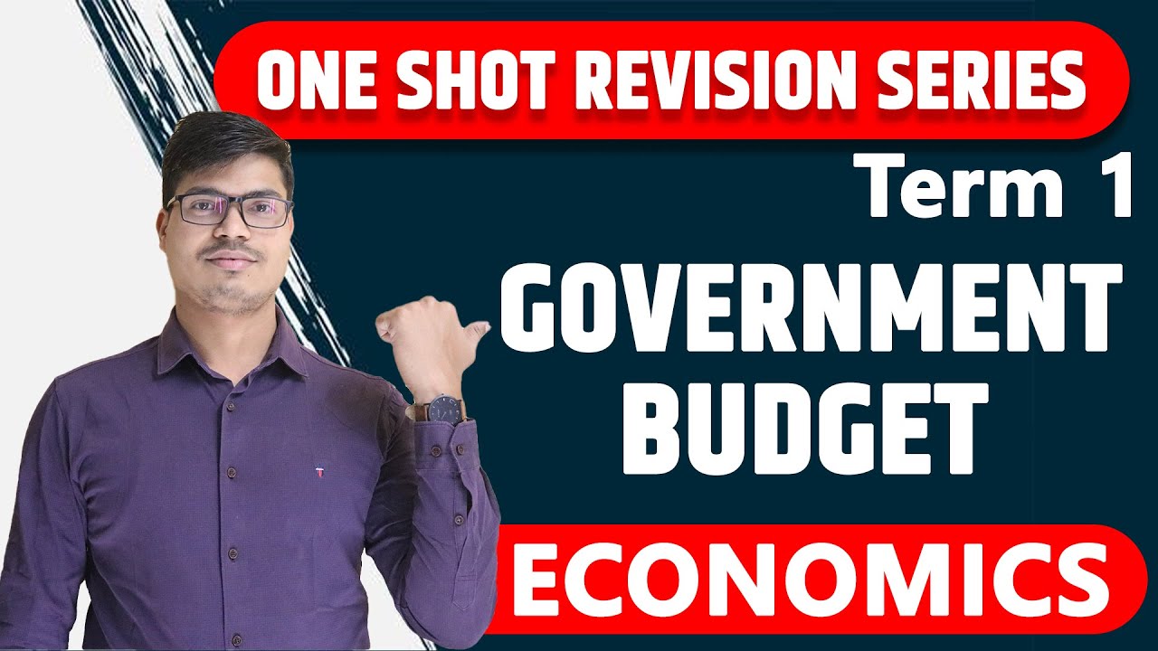 Government Budget | One Shot Revision & MCQ Term 1 | Complete Revision Series Economics Term 1