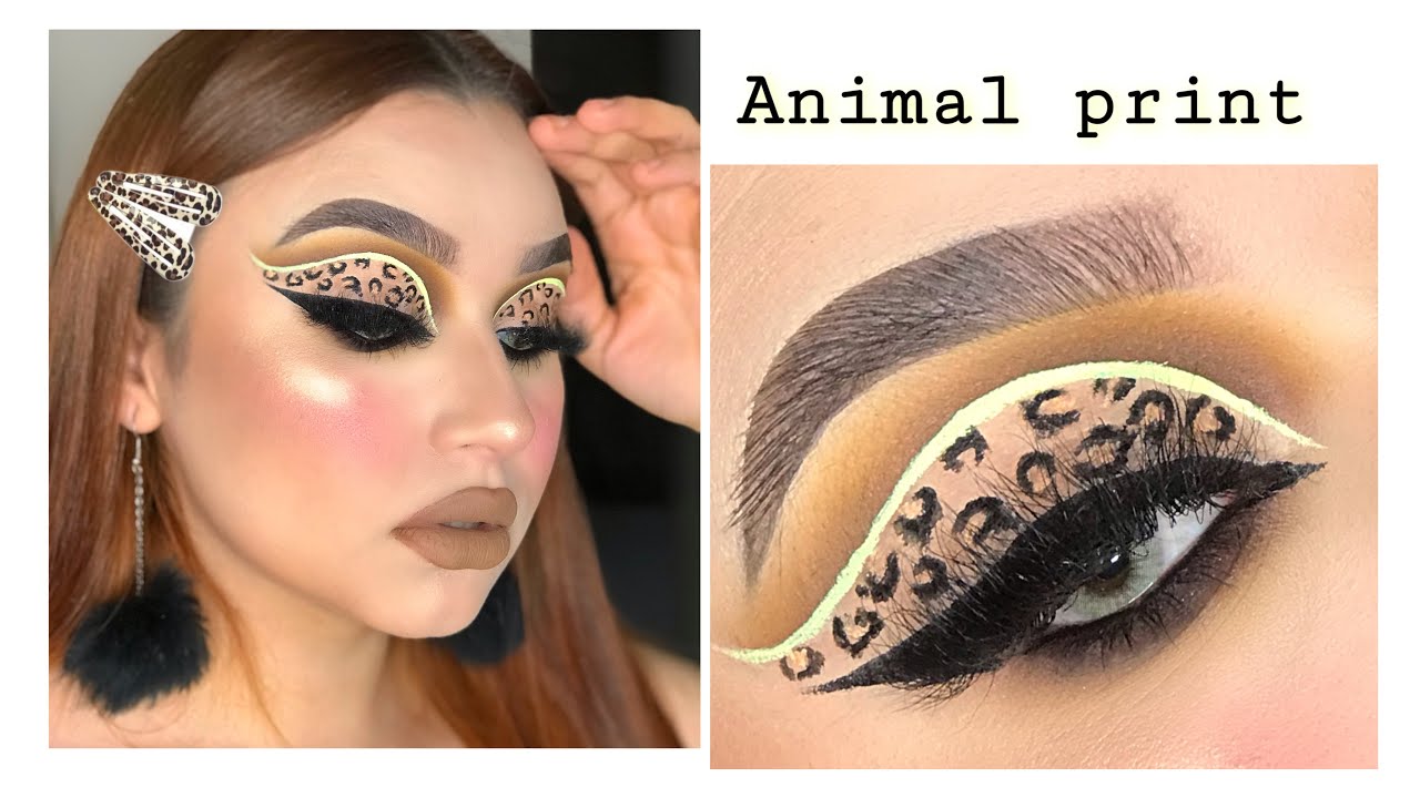 MAQUILLAJE ANIMAL PRINT / tendencia 2020