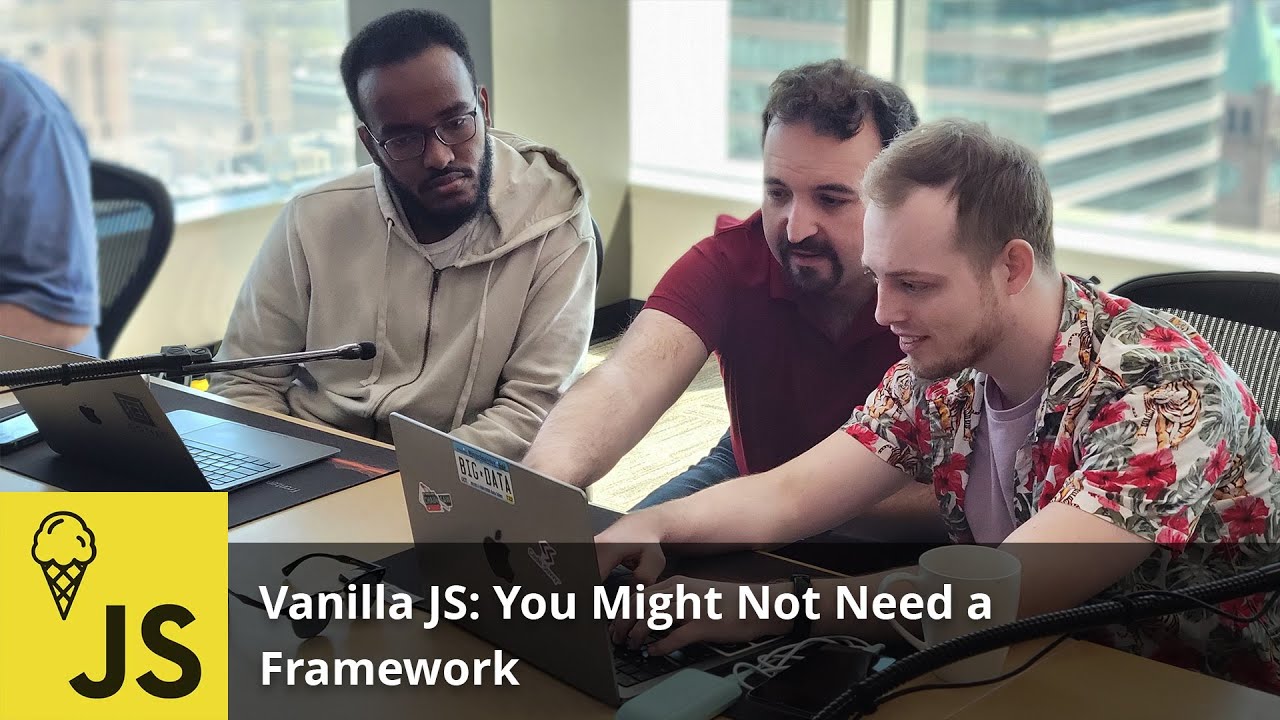 Vanilla JS: You Might Not Need a Framework by Max Firtman | Preview