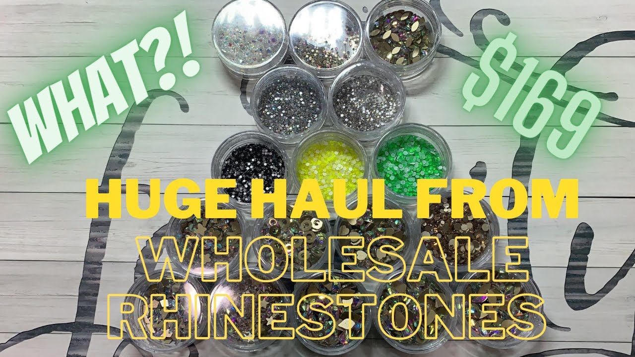 Unboxing 📦 | HUGE Haul 2020 | Wholesale 💎 Rhinestones | Small & Medium Size