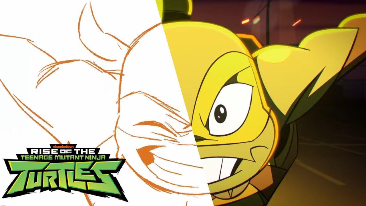 SPOILERS! Mikey SAVES Leo | Rise of the TMNT Movie Storyboard Clip