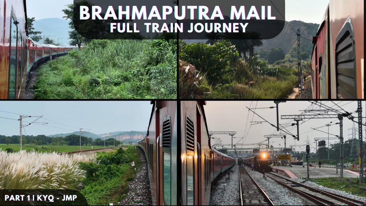 KAMAKHYA to DELHI Complete Train Journey | Onboard BRAHMAPUTRA Mail | 15658 | PART - 1