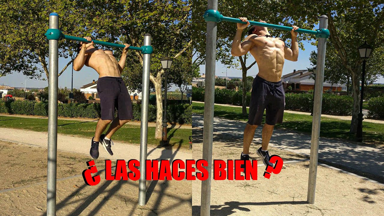 &iquest;Realmente est&aacute;s haciendo bien las Dominadas? - The Infinity Workout