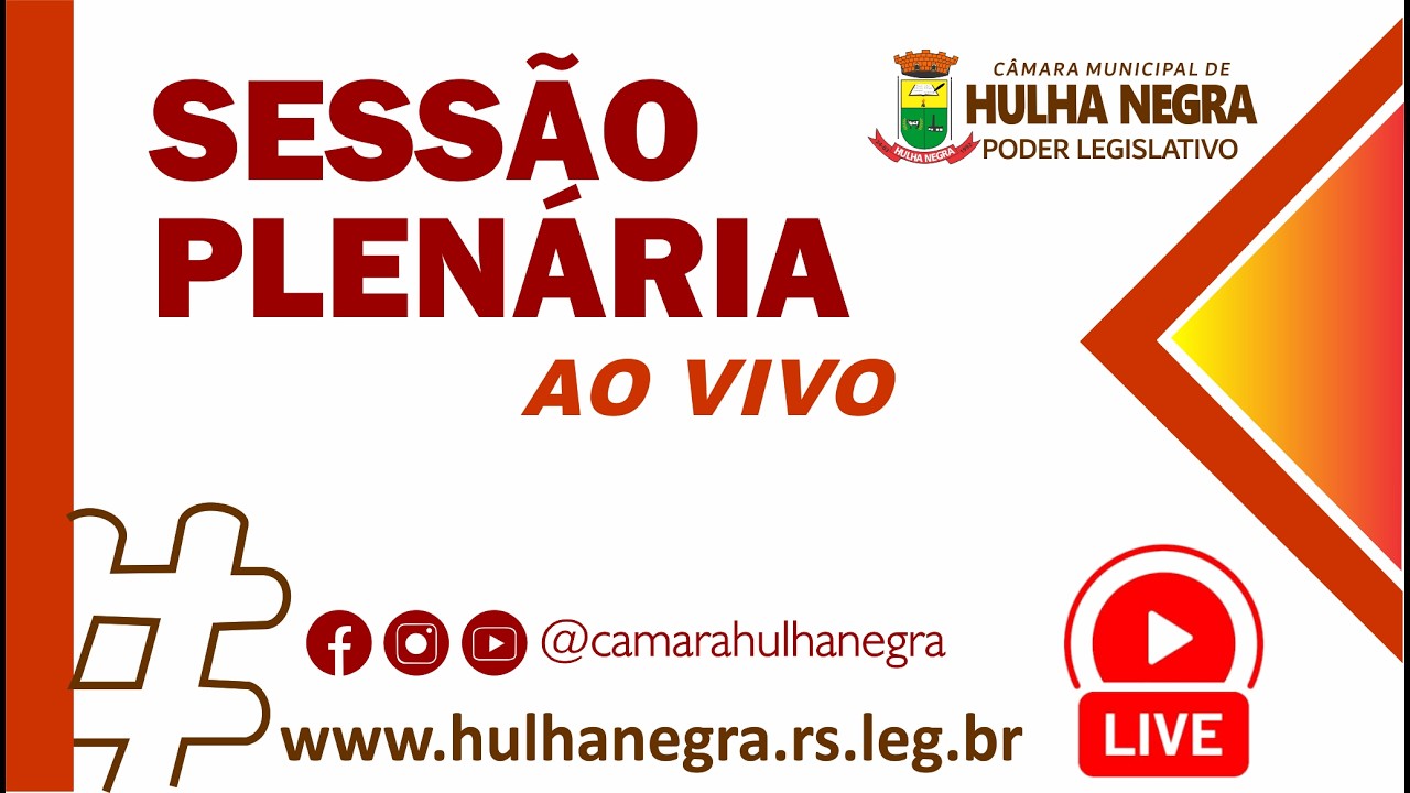 Sessão Ordinária 19 de fevereiro de 2026 - Poder Legislativo Hulha Negra - RS