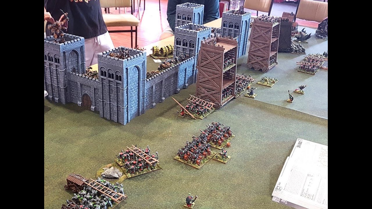 Kings of War 5K Siege - Orcs vs Ratkin