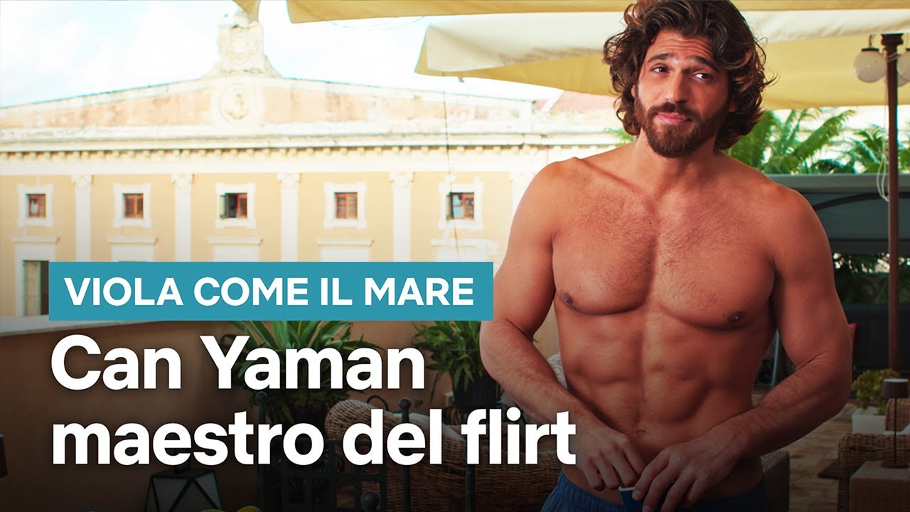 CAN YAMAN in VIOLA COME IL MARE è un vero maestro della seduzione | Netflix Italia