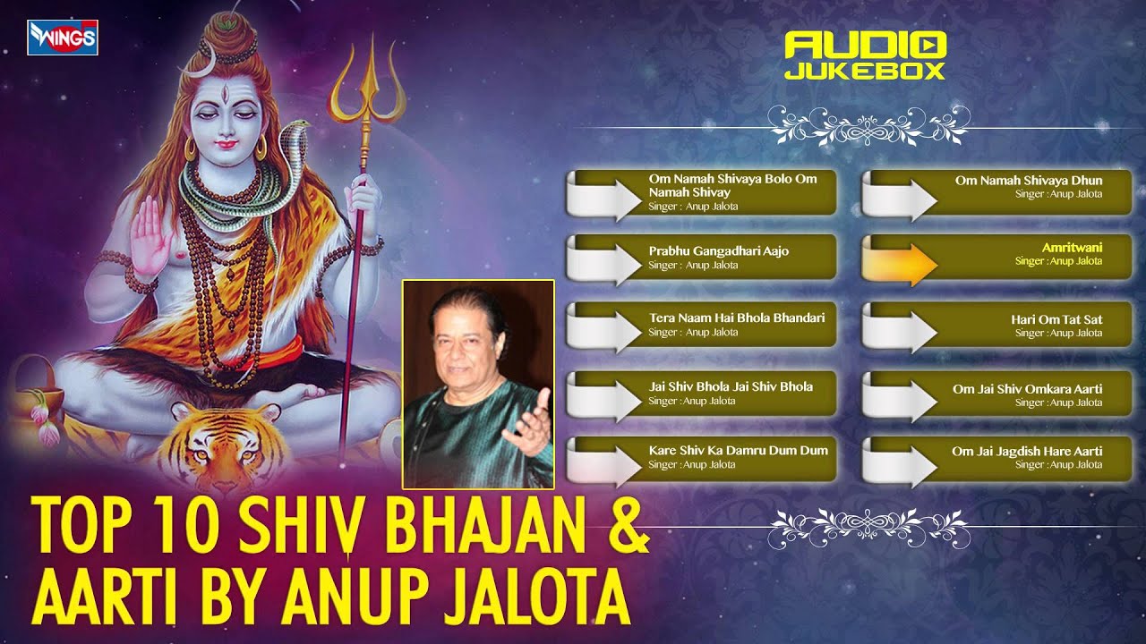 10 Shiv Bhajan & Songs | OM Namah Shiva | Shiv Amritwani :  Shiv Bhajans | Shiv Ke Bhajan