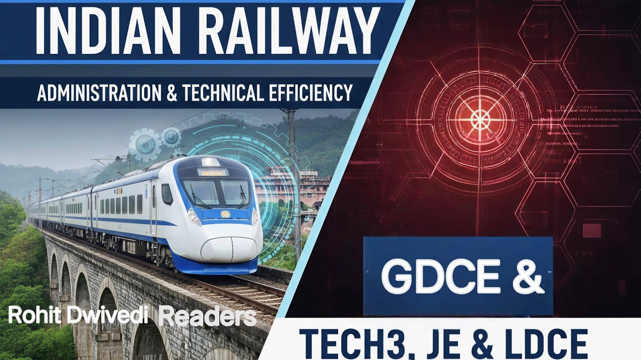 INDIAN RAILWAY: ADMINISTRATION AND TECHNICAL EFFICIENCY भारतीय रेलवे: तकनीकि एवं प्रशासनिक अवलोकन