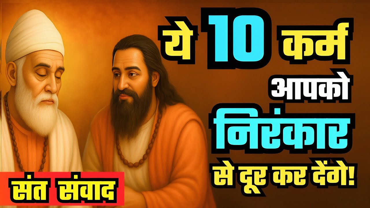 अनजाने में की गई ये 10 गलतियां आपको भगवान से दूर कर रही हैं | कबीर-रविदास संवाद #nirankarivichar