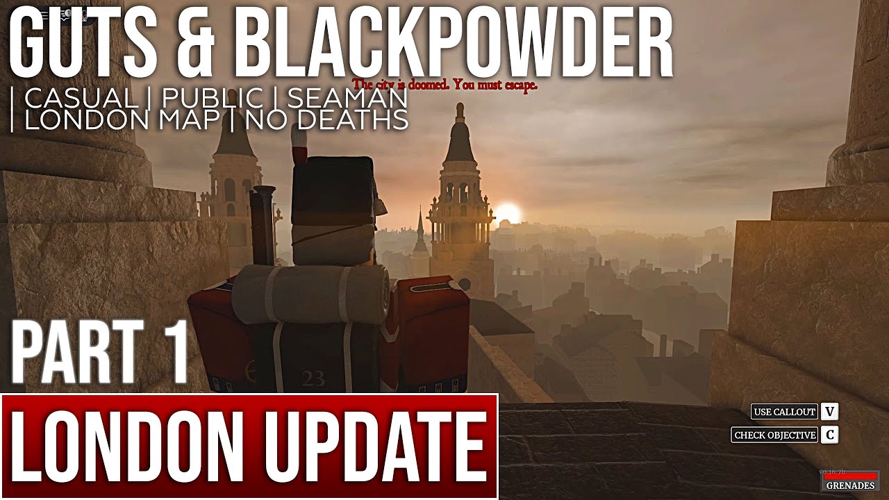 GUTS & BLACKPOWDER - LONDON UPDATE GAMEPLAY PART 1. | ROBLOX Gameplay No Commentary (HD)