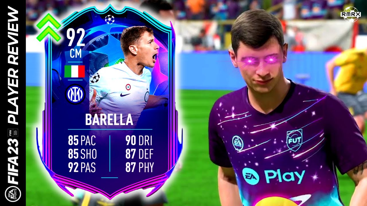 UPGRADED 92 RTTF BARELLA IS BROKEN! FIFA 23 ULTIMATE TEAM