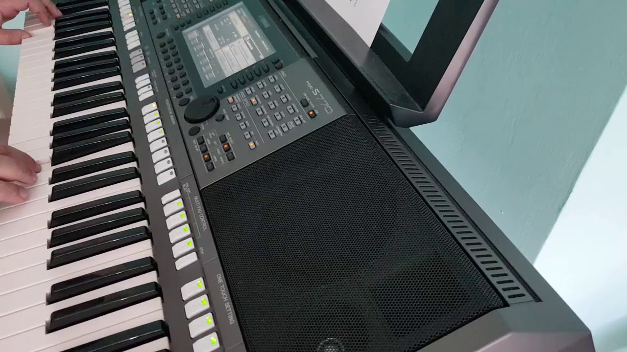 Comment sa va -  Yamaha PSR S770 #Yamaha #Tyros #biesiada