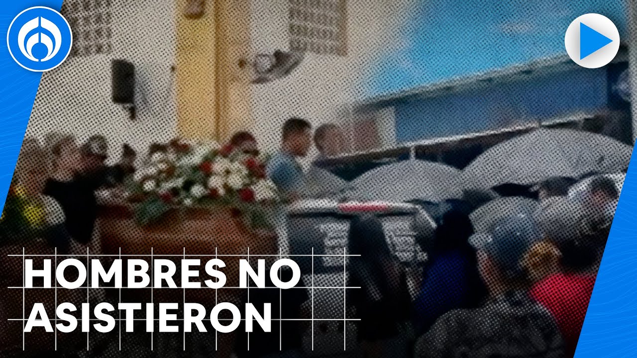 Hombres se abstienen de ir al funeral de Hipólito Mora