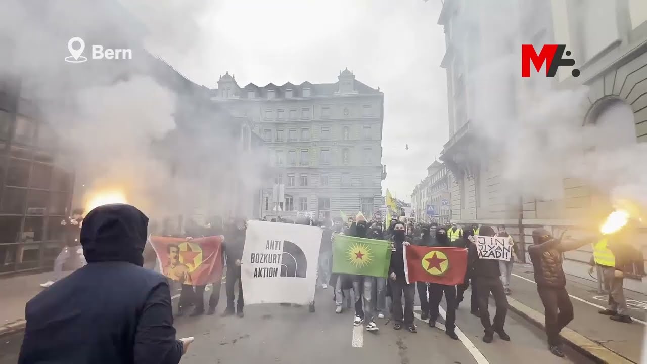 BERN’DE BİNLER YÜRÜDÜ